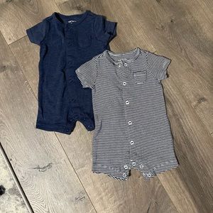 Carter’s button romper